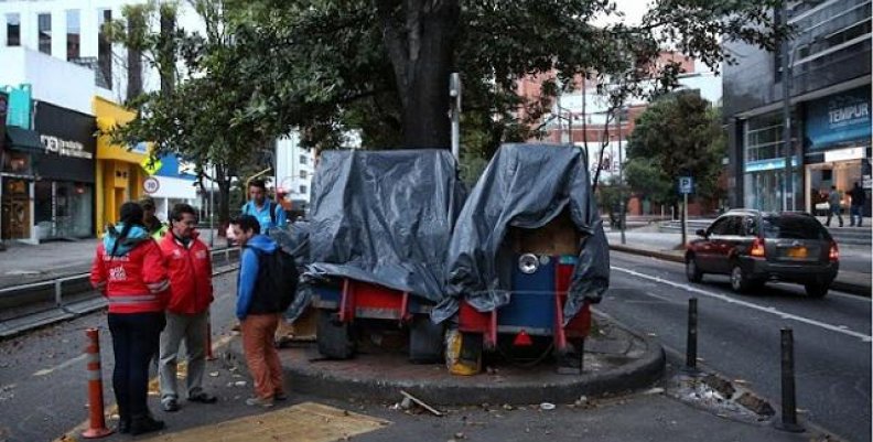 Espacio público en Bogotá. Espacio público en Bogotá.