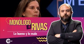 Imagen sobre el monólogo de Santiago Rivas 