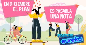 A eureka llegaron las vacaciones