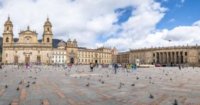 Plaza de Bolívar en Bogotá