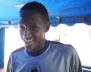 Yerry Mina cuando jugaba en el Deportivo Pasto.