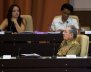 Raul Castro is seen during the National Assembly in Havana