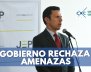 GOBIERNO-RECHAZA-AMENAZAS