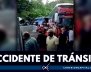 EN VIDEO: bus que transportaba hinchas de Junior se accidentó en carretera