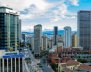 Vista panorámica de Bogotá desde los cerros