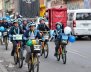 Niños yendo a estudiar con el programa 'Al Colegio en Bici'.