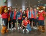 Imagen del Equipo Bogotá en el aeropuerto antes de partir rumbo a los Juegos Nacionales 2023