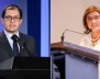 Imágenes de los fiscales Francisco Barbosa y la fiscal encargada Martha Mancera