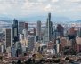 Panorámica del centro de la ciudad de Bogotá 