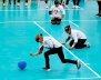 Deportistas bogotanos con discapacidad durante una disciplina deportiva en los Juegos Paranacionales 2023