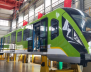 Primer vagón del metro de Bogotá