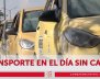 Taxistas en el Día sin Carro