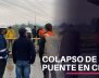 Colapsó puente en Chía