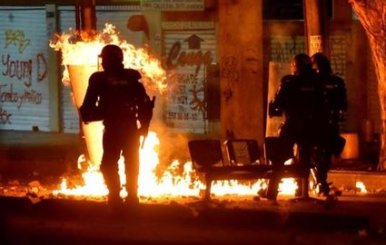 Protestas en Bogotá