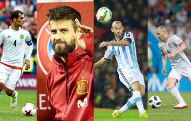 Los jugadores que colgarán los guayos con sus selecciones tras el Mundial