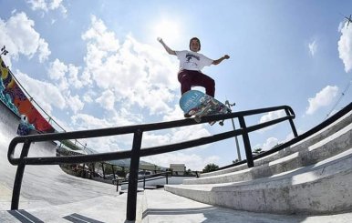 skateboarding