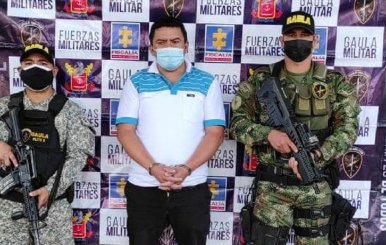 El hombre está señalado de participar en el secuestro de un ganadero en junio de 2019- FOTO: Prensa Secretaría Brigada 13