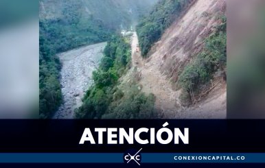 Cierre indefinido en la vía Bogotá - Villavicencio