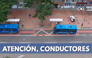 Inician las sanciones económicas por invadir carril preferencial de la Avenida Boyacá