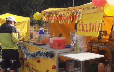 Puestos de Trabajo en la Ciclovía de Bogotá