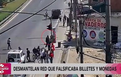 Desmantelan red que falsificaba billetes y monedas