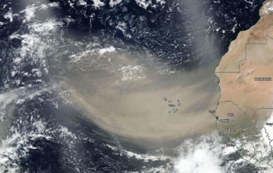 Polvo del Sahara