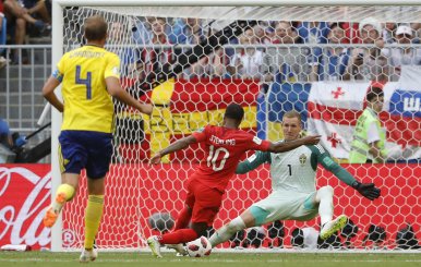 Inglaterra es el tercer semifinalista de la Copa Mundial FIFA 2018