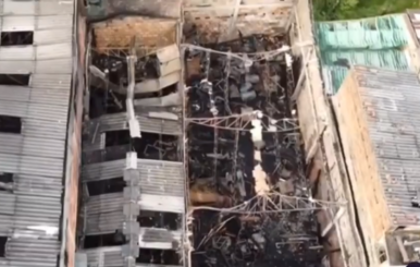 Incendio en fabrica de billares.