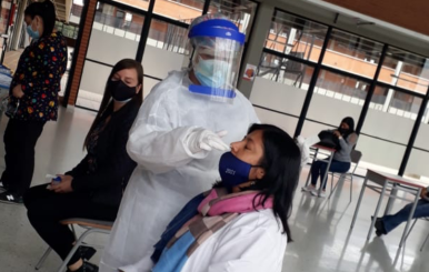 Testeos en colegios públicos