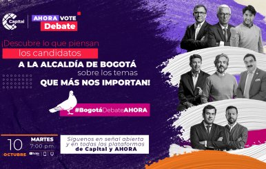 Debate candidatos a la Alcaldía de Bogotá 2023