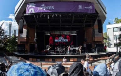 Tarima de conciertos 
