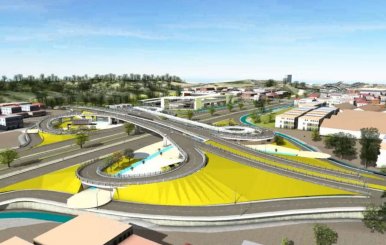Interscción vial en Bosa
