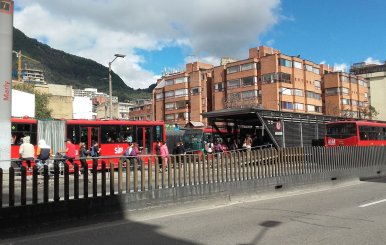 Estación de TransMilenio