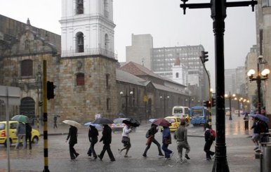 Calles con lluvia 