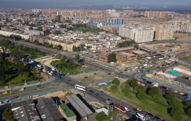 Vista panorámica de una obra 