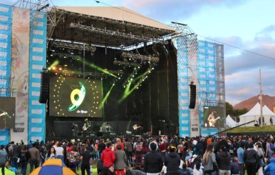 Imagen de una de las ediciones de Bogotá Góspel