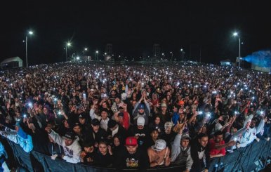Asistentes a la edición 2024 de Hip Hop al Parque