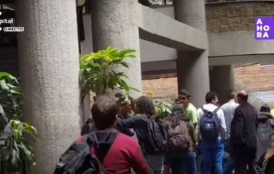 Estudiantes de la Universidad Distrital
