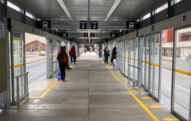 Estación de TransMilenio