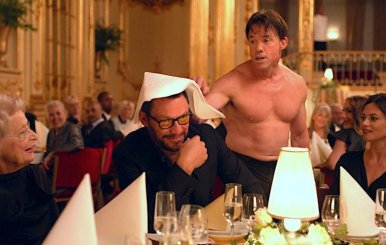 Escena de la película The Square