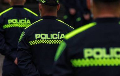 Policías de Bogotá formados