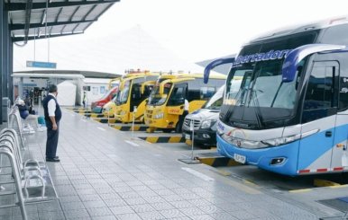 Terminal de transporte en Bogotá