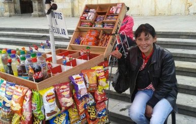 Vendedora informal