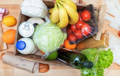 Donación de alimentos 