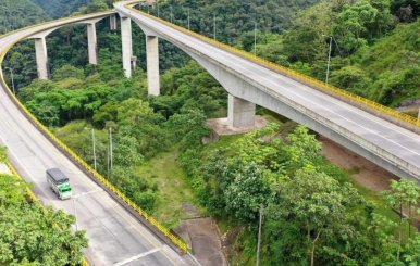 Vía Bogotá - Villavicencio