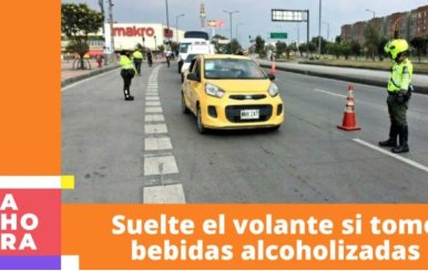 Aumentan casos de conductores en estado de embriaguez en Bogotá