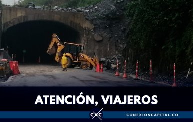 Nuevo derrumbe en el Km 58 en la Vía al Llano