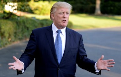 President Trump returns to White House from his NJ golf club