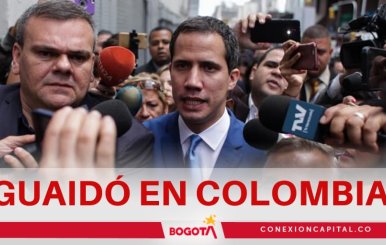 Guaidó en Colombia