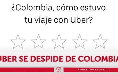 Uber se va de Colombia